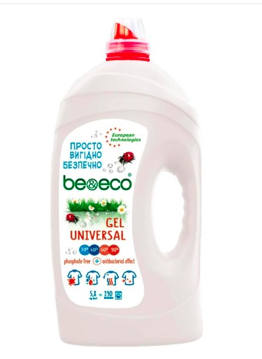 Гель для прання BE&ECO 5,8 л. (4820168433597)